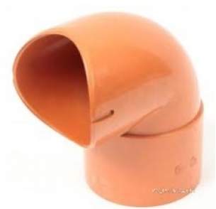 Polypipe Underground Drainage -  Back Entry Bend 110mm/rw/waste Ug480