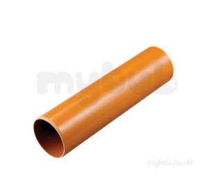 Marley Underground -  160mm X 6m Double Spigot Pipe Ul606