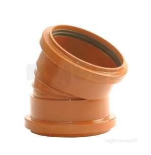 Marley Underground -  160mm X 30deg Double Socket Bend Umb13c