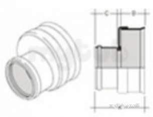 Marley Quantum -  225mm X 150 Quantum L/inv Reducer Uml21