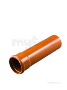 Marley Underground -  160mm X 3m Ring Seal Socket Pipe Up603