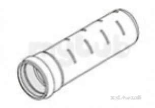 Marley Underground -  110mm X 6m Perforated Pipe Upp406