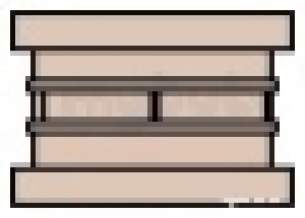 Polypipe Underground Drainage -  110mm Polyrib Double Socket Coupler Ur401