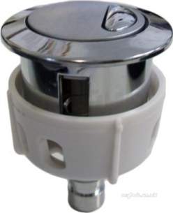 Ideal Standard Grips and Levers -  Ideal Standard Chrome Push Knob For 7633 P/button Uv001aa