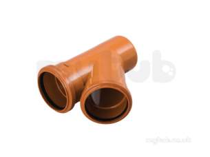 Marley Underground -  160mm X 135deg Plain Branch Uy63