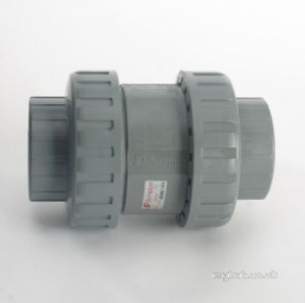 Durapipe Pp Bw Fittings -  Durapipe Pp Sl Set Plger Side Pist Chk Valve 20