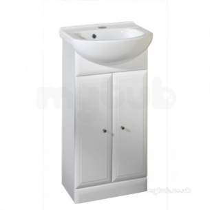 Roper Rhodes Furniture -  Valencia Vb400w 420mm Base Unit White