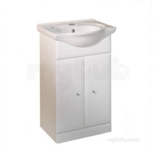 Roper Rhodes Furniture -  Valencia Vb500w 500mm Base Unit 2dr Wh