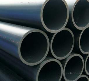 Radius Large Bore Blue and Black Pe Pipe -  Radius 250mm Sdr17 Blk Pipe X 6mtr