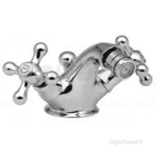 Vado Brassware -  Vado Mono Bidet Mixer Deck Mounted With Vic-110/cd-a/g