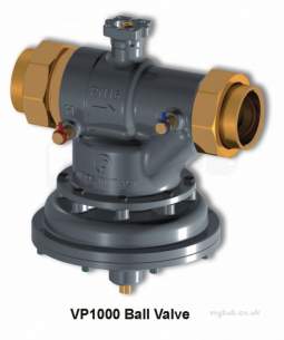 Johnson Ball Valves -  Johnson Vp1000 Series Ball Valve Dn40 Vp101ebc