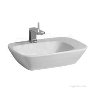 Twyford Moda Sanitaryware -  Vello Countertop 570x427 Right Hand Offset 1 Tap Vo4441wh