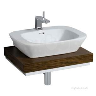 Twyford Moda Sanitaryware -  Twyford Vello 600 Shelf Wenge Vo0061we