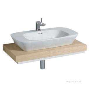 Twyford Moda Sanitaryware -  Vello 1000 Shelf Light Oak Vo0063ok
