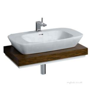 Twyford Moda Sanitaryware -  Twyford Vello 800 Shelf Wenge Vo0062we