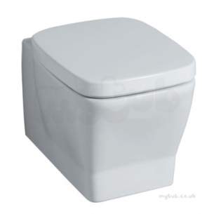 Twyford Moda Sanitaryware -  Vello Wall Hung Toilet Pan Vo1738wh