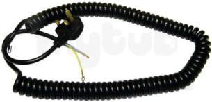 Lincat -  Lincat Pl157 Curly Mains Cable