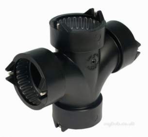 Vulcathene Mechanical and Enfusion Waste -  Vulc L353 92.5d Enf Double Branch 76
