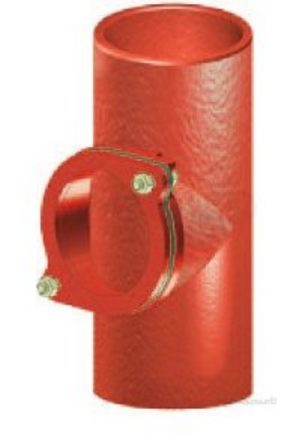 Ensign Soil -  Saint Gobain 100mm Pipe Round Access Ef014