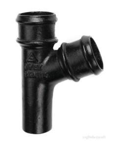 Apex Cast Iron Rainwater -  2.5 Inch X 112.5deg Crclr Branch P25/br/112