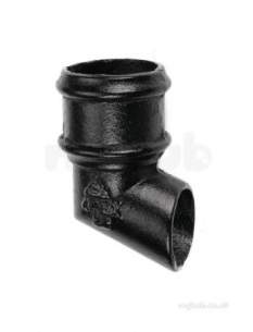 Apex Cast Iron Rainwater -  3 Inch Circular Shoe No Ears P30/sh