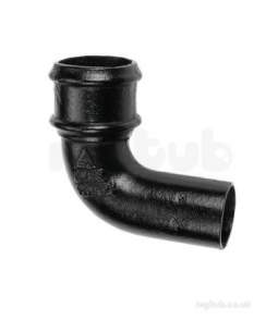 Apex Cast Iron Rainwater -  2.5 Inch X 92.5deg Circular Bend P25/b/92