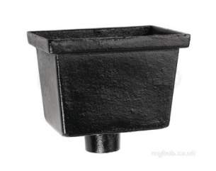 Apex Cast Iron Rainwater -  2.5 Inch Cast Iron 10x7x7 R/w Head Hh/002/25