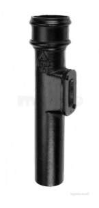 Apex Cast Iron Rainwater -  3 Inch Circular Access Pipe No Ears