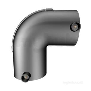 Radius Mdpe Fittings Black -  Elbow Bk E/f 110mm 90d Pe100 4.7mm Pins