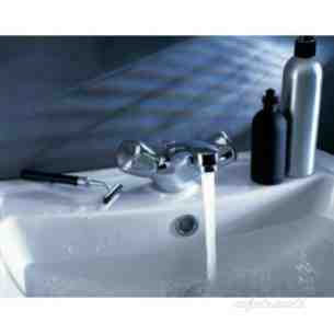 Vado Brassware -  Mono Basin Mixer Deck Mount Plus Pop-up Waste War-200/cd-c/p