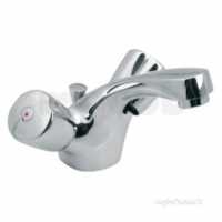 Vado Brassware -  Mono Basin Mixer Deck Mount Plus Pop-up Waste War-200/cd-c/p