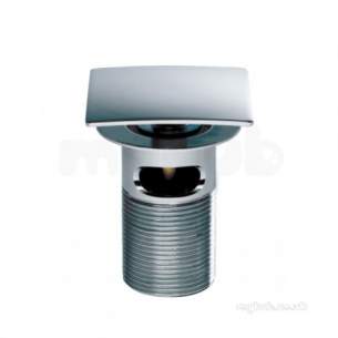 Roper Rhodes Waste -  Waste11 Square Top Waste Slotted 75mm Waste11