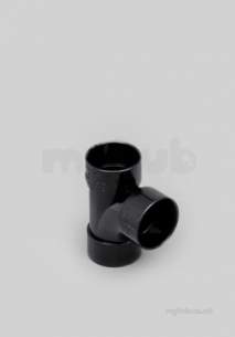 Marley Soil and Waste -  40mm X 88.5deg Ultra Abs Tee Wat4-w