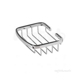 Roper Rhodes Accessories -  Madison Wb10.02 Small Soap Basket Chrome