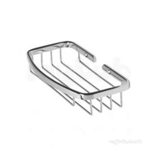 Roper Rhodes Accessories -  Madison Wb20.02large Soap Basket Chrome