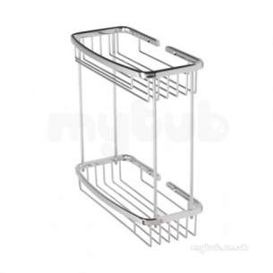 Roper Rhodes Accessories -  Madison Wb90.02 Double Bottle Basket Ch