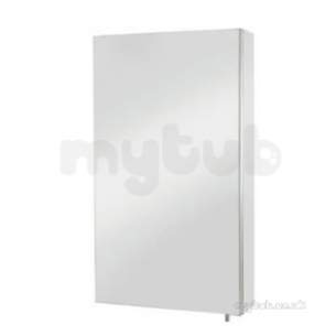 Croydex Bathroom Accessories -  Croydex Colorado Single Door Cabinet Ss