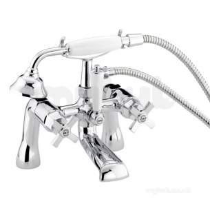 Bristan Brassware -  Art Deco Bath Shower Mixer Chrome