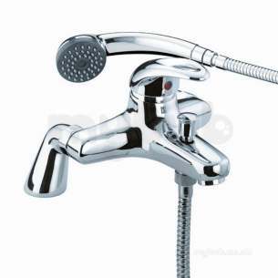 Bristan Brassware -  Java Pillar Bath Shower Mixer J Pbsm C - Chrome