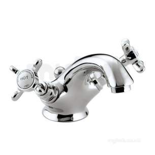 Bristan Brassware -  1901 Basin Mixer With Pop-up Gold