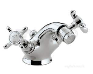 Bristan Brassware -  1901 Bidet Mixer With Pop-up Gold