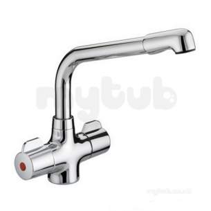 Bristan Brassware -  Manhattan Monobloc Sink Mixer Beige Mh Sink Bge