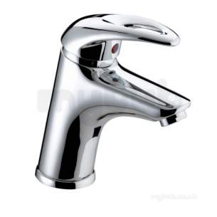 Bristan Brassware -  Java Basin Mixer Eco6 With Pop-up Waste J Bas E6 C - Chrome