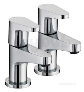 Bristan Brassware -  Quest Basin Taps Eco4 Qst 1/2 E4 C - Chrome