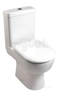 Bristan Brassware -  Chill/qube Close Coupled Pan White Cl/qu Cc Pan W