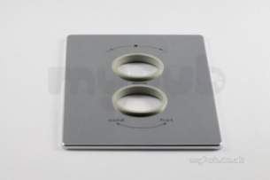 Bristan Spares -  Bristan Quadrant Backplate For Tshcdiv C