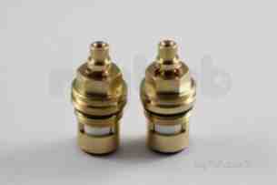 Bristan Brassware -  Bristan Ceramic Discs Valves 8 X 24 For 1/4 Inch And 1/2 Inch Turn Hot And Cold Taps