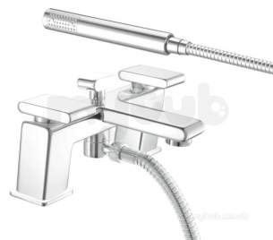 Bristan Brassware -  Bristan Pivot Bath Shower Mixer Chrome