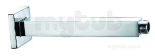 Bristan and Evo Showers Kits -  Bristan Square Ceiling Fed Arm 200mm