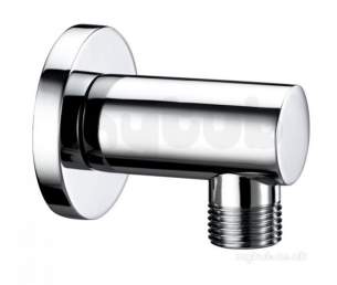 Bristan and Evo Showers Kits -  Bristan Round Wall Outlet Arm Word01 C